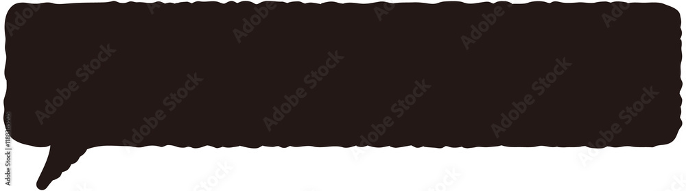 Obraz premium Hand Drawn Dialog Doodle box 