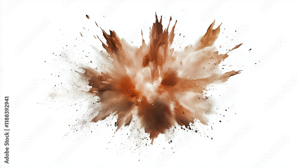 An explosion isolated on a white background, PNG file with a transparent background for post-effects, hyper-realistic, hyper-detailed, 3D render, no shadow. An explosion isolated on a white background, PNG file with a transparent background for post-effects, hyper-realistic, hyper-detailed, 3D render, no shadow.