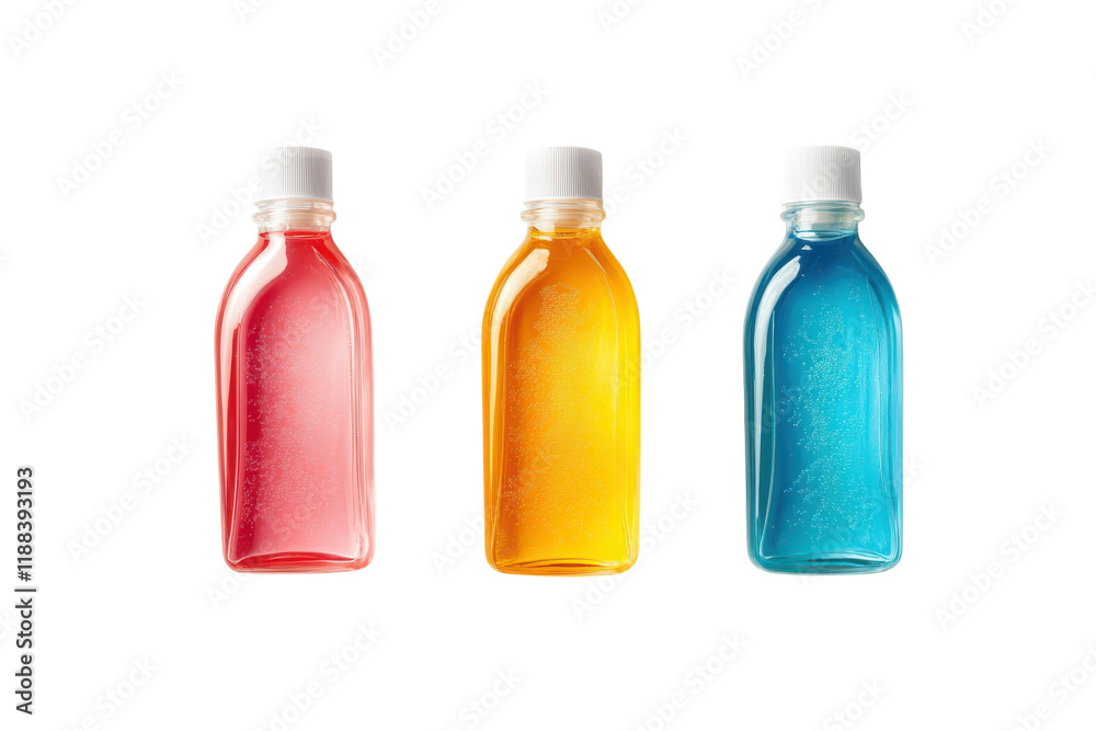 Stylish Body Wash Bottles Isolated on a transparent Background for Marketing and Display Stylish Body Wash Bottles Isolated on a transparent Background for Marketing and Display