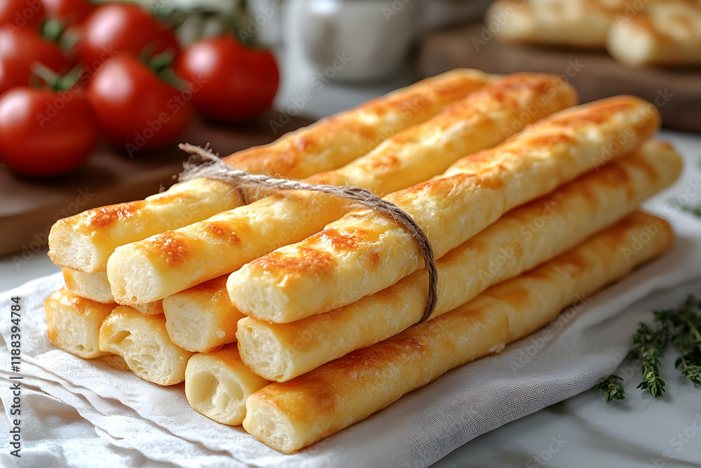 Golden Brown Baked Cheese Sticks, a Delicious Homemade Appetizer Golden Brown Baked Cheese Sticks, a Delicious Homemade Appetizer