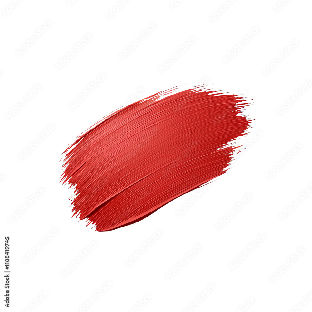 Red paint stroke on black background. PNG Red paint stroke on black background. PNG