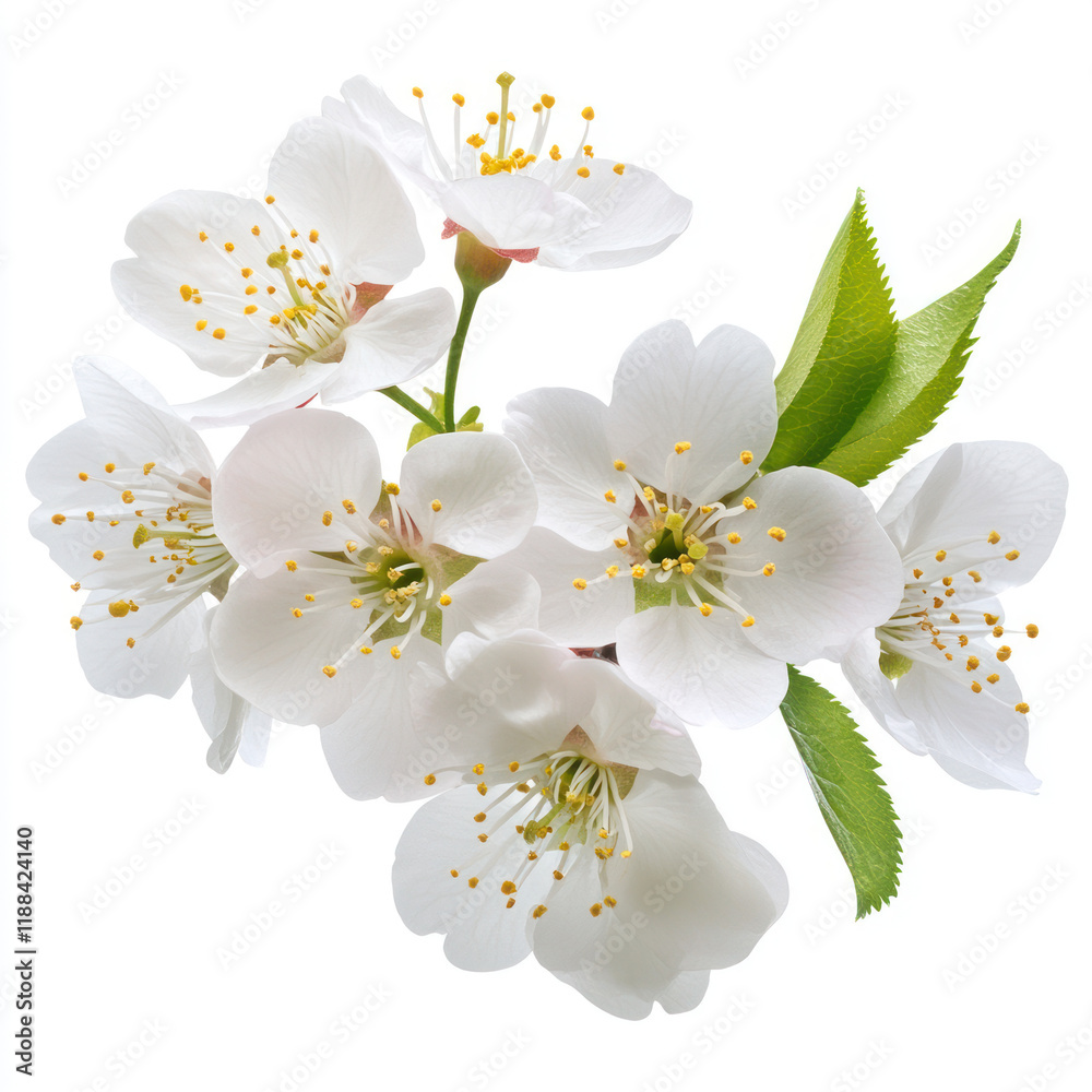 Fototapeta premium white cherry blossom