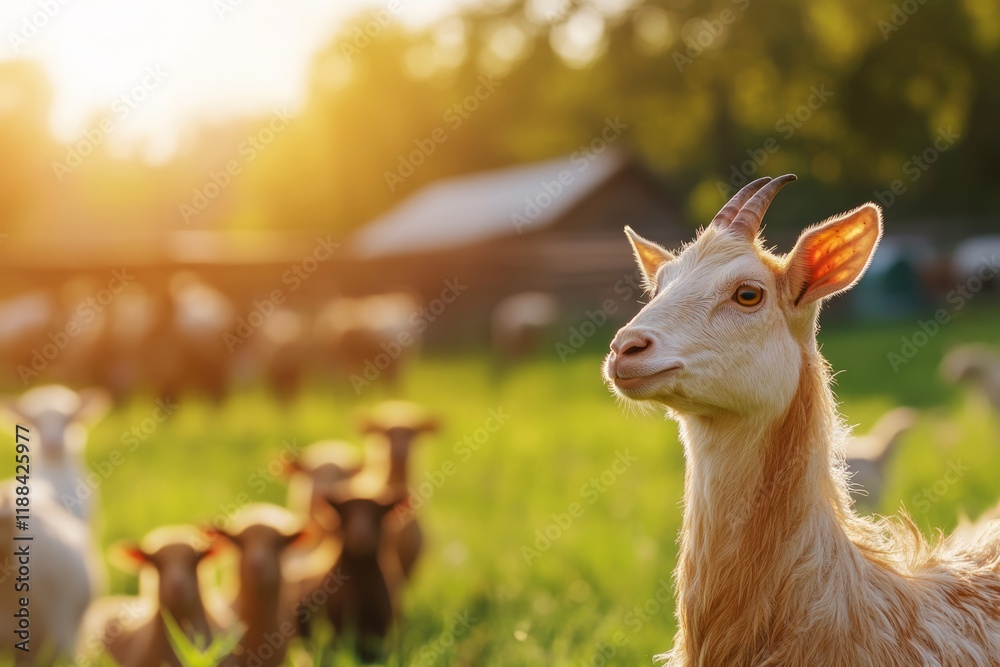 Fototapeta premium farm animals