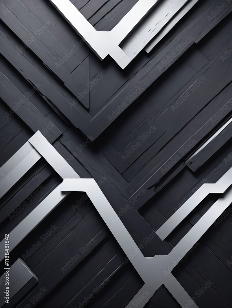 Obraz premium black and white background