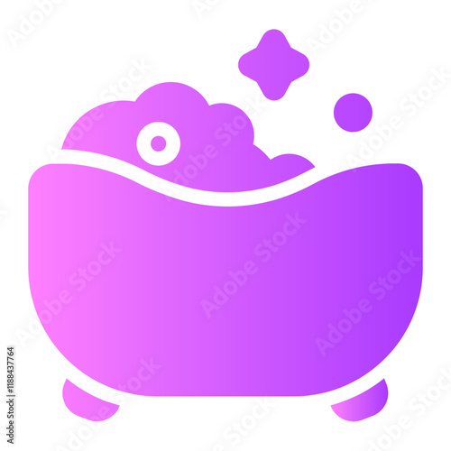 bath gradient icon