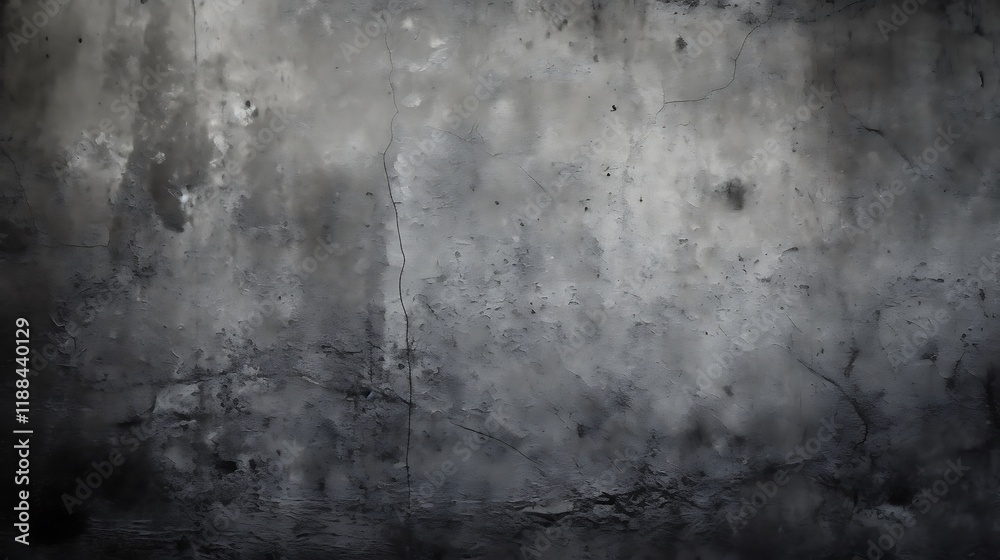 A Dark Grey Textured Wall With Cracks A Dark Grey Textured Wall With Cracks