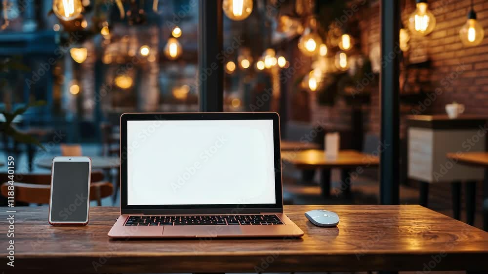 The Cozy Laptop Workspace