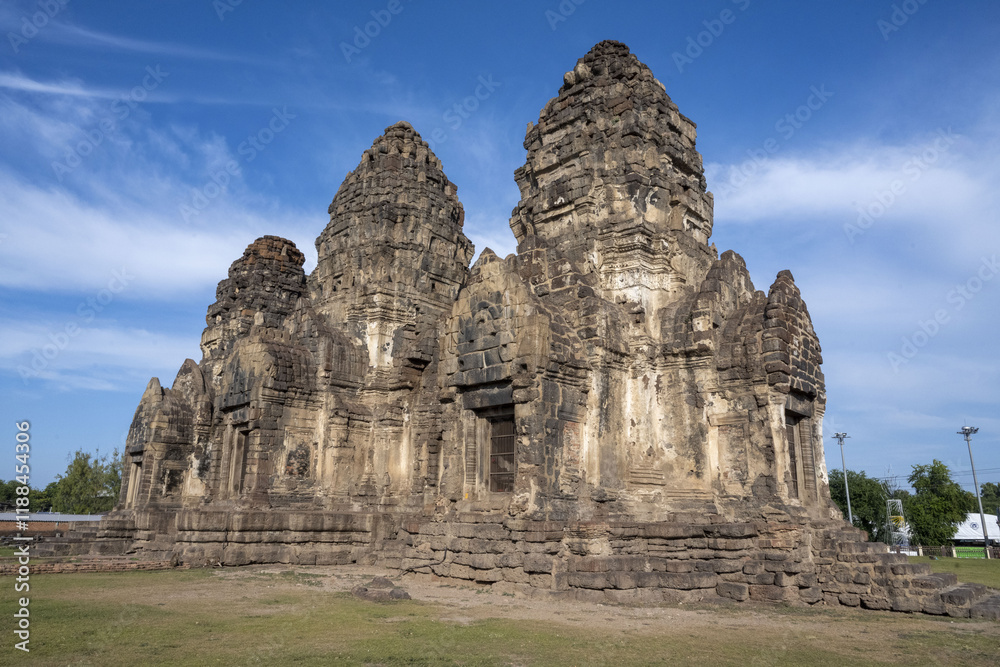 Temple Phra Prang Sam Yod à Lopburi, Thailande Temple Phra Prang Sam Yod à Lopburi, Thailande