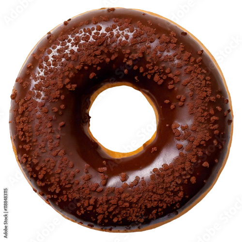 Obraz na płótnie chocolate donut w salonie
