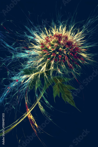 background image of fractal pattern