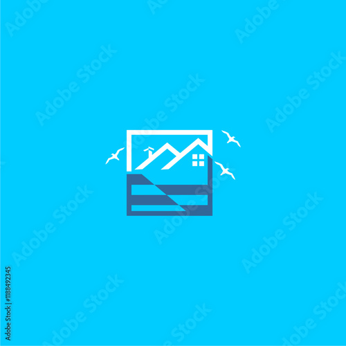 real estate logo simple and awesome
