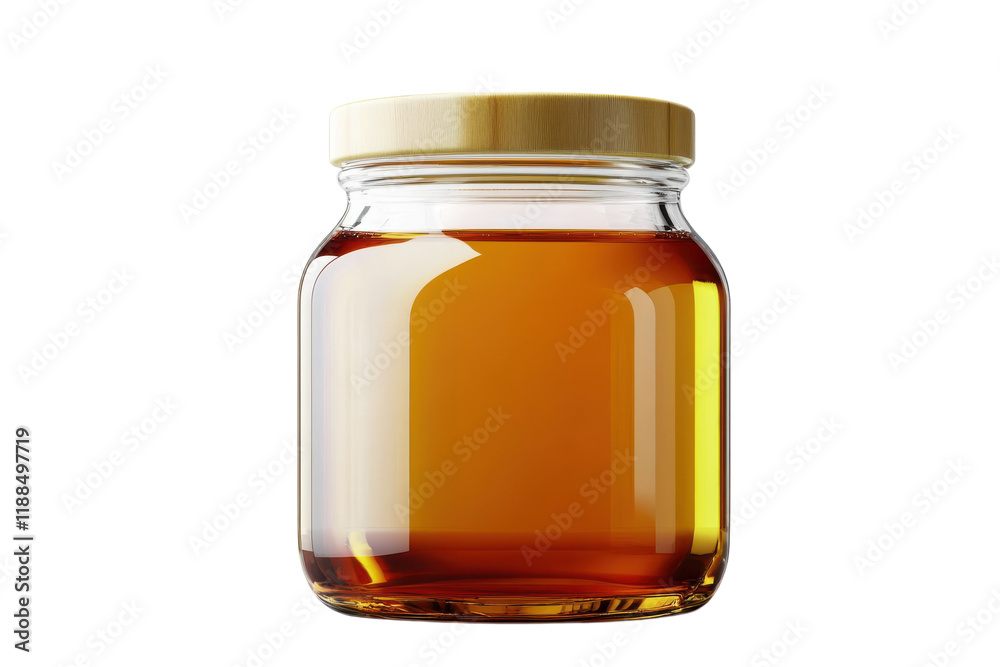 Isolated Honey Jar on Transparent Background for Culinary and Product Photography Uses Isolated Honey Jar on Transparent Background for Culinary and Product Photography Uses