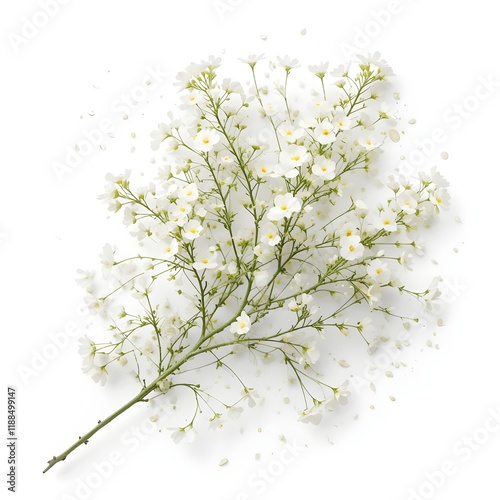blossom isolated on white