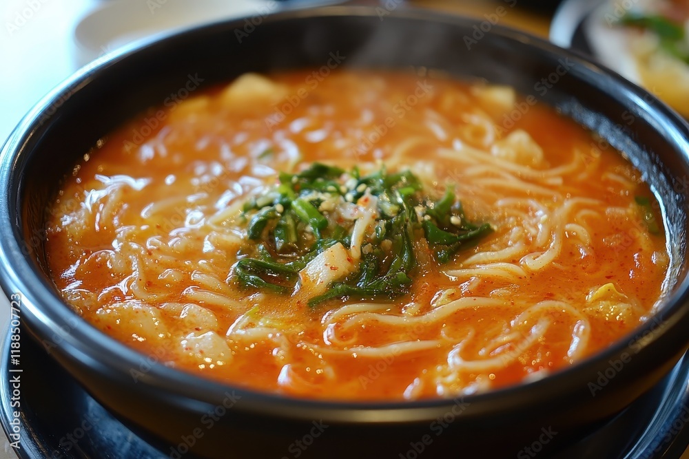 Jjampong is a dish from Korea Jjampong is a dish from Korea