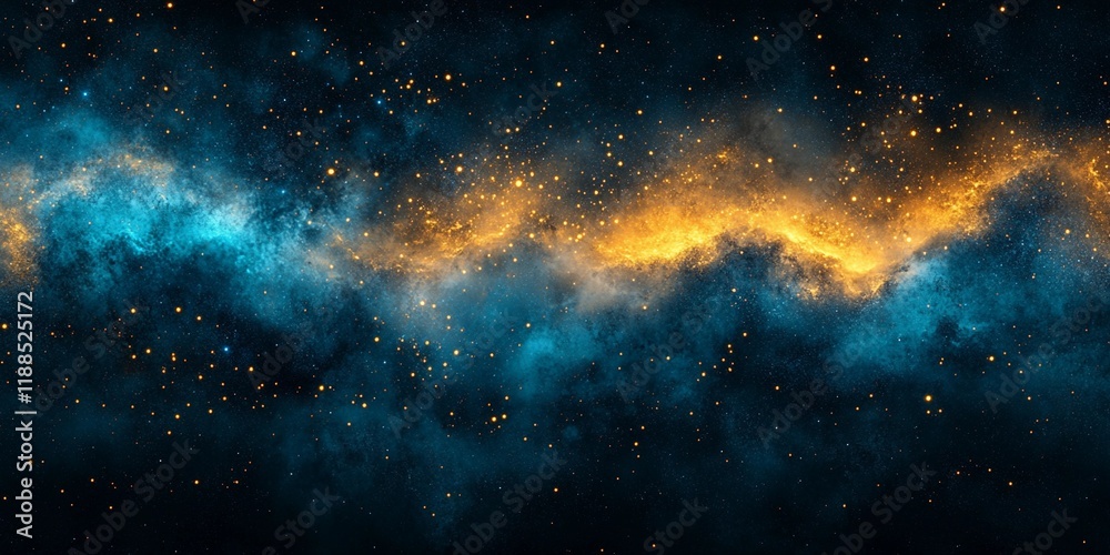 Obraz premium Blue and yellow grainy pattern with soft noise overlay, perfect for abstract backgrounds and digital artwork, comic book style