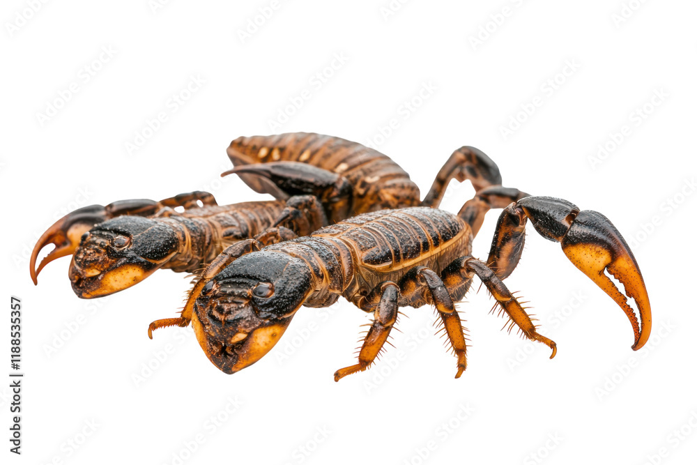 Stunning Isolated Scorpions on a transparent Background for Educational and Creative Use Stunning Isolated Scorpions on a transparent Background for Educational and Creative Use