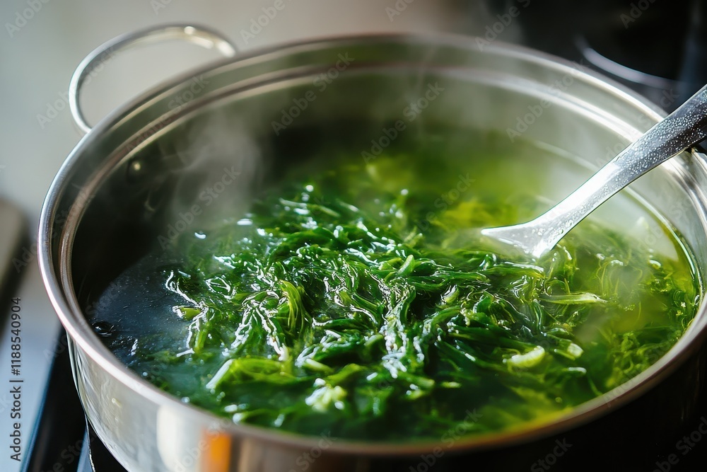 Korean seaweed soup Miyeok guk nutritious dish Korean seaweed soup Miyeok guk nutritious dish