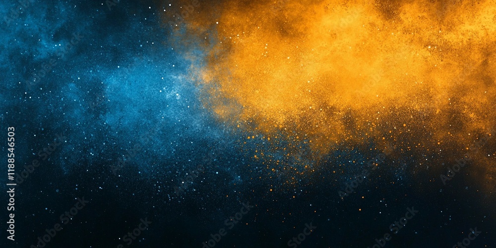 Grainy yellow and blue abstract texture with soft noise, perfect for modern backgrounds and digital design projects, book illustration style Grainy yellow and blue abstract texture with soft noise, perfect for modern backgrounds and digital design projects, book illustration style