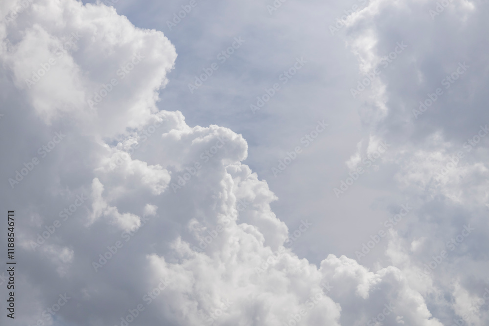 Beautiful blue sky with clouds Beautiful blue sky with clouds
