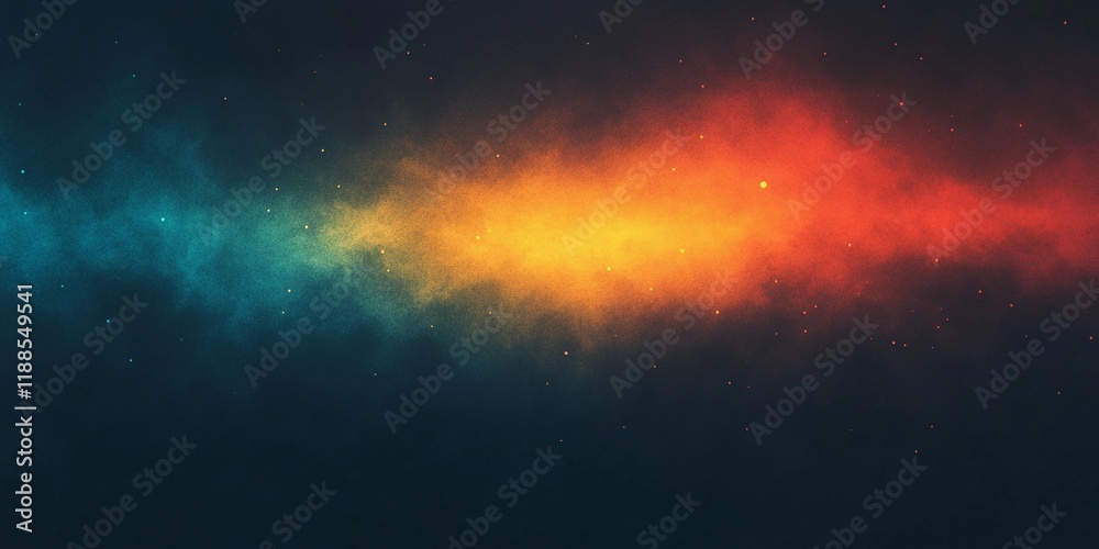 Fototapeta premium Abstract yellow and blue grainy texture with soft noise, ideal for backgrounds and poster design, comic book style