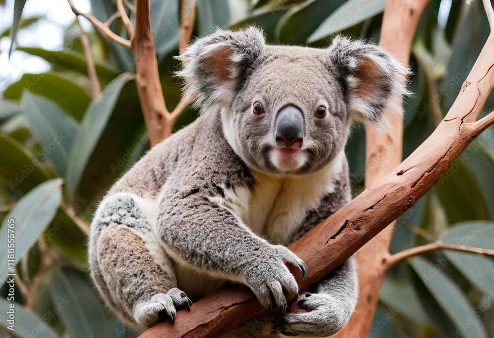 Fototapeta premium koala in tree