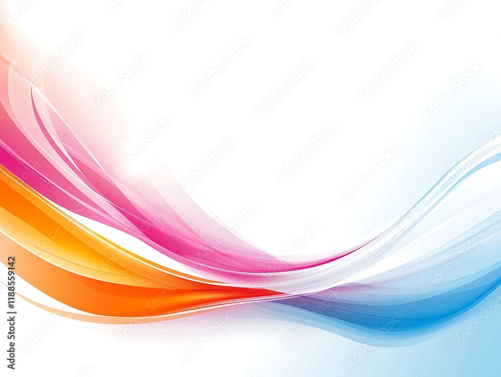 Abstract colorful wavy lines background (3) Abstract colorful wavy lines background (3)