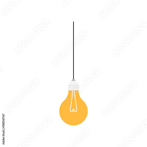 hanging lamp illustration