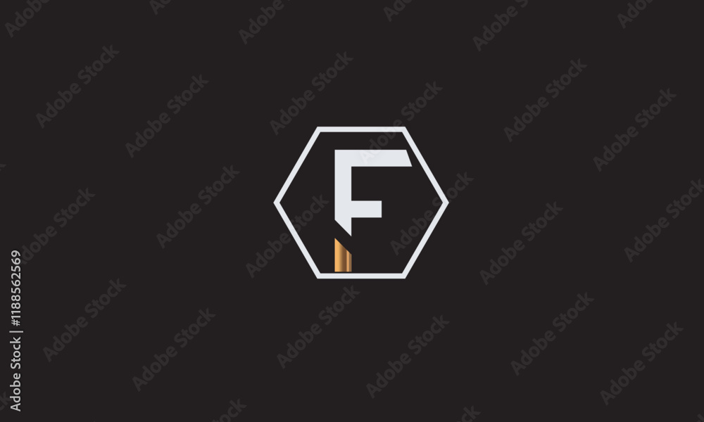 F, FF, F, Abstract Letters Logo Monogram F, FF, F, Abstract Letters Logo Monogram