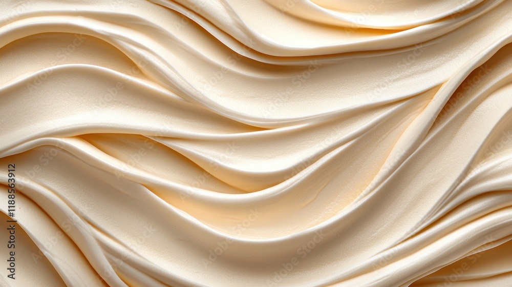 Fototapeta premium a close up of a white fabric with a lot of folds