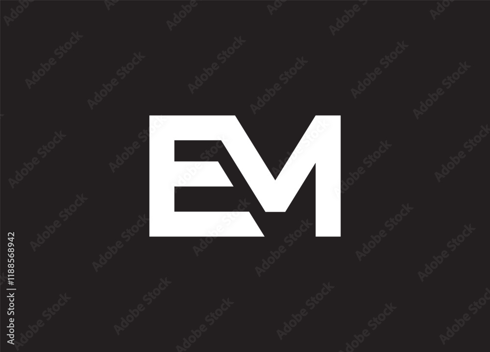 EM logo design vector initial design
EM logo design vector initial design