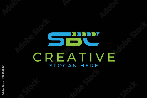 SBC letters Minimal logo photo