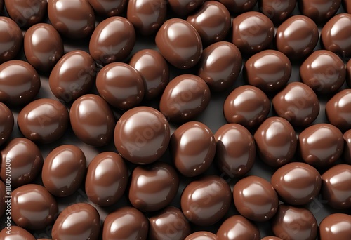 close up of chocolate balls