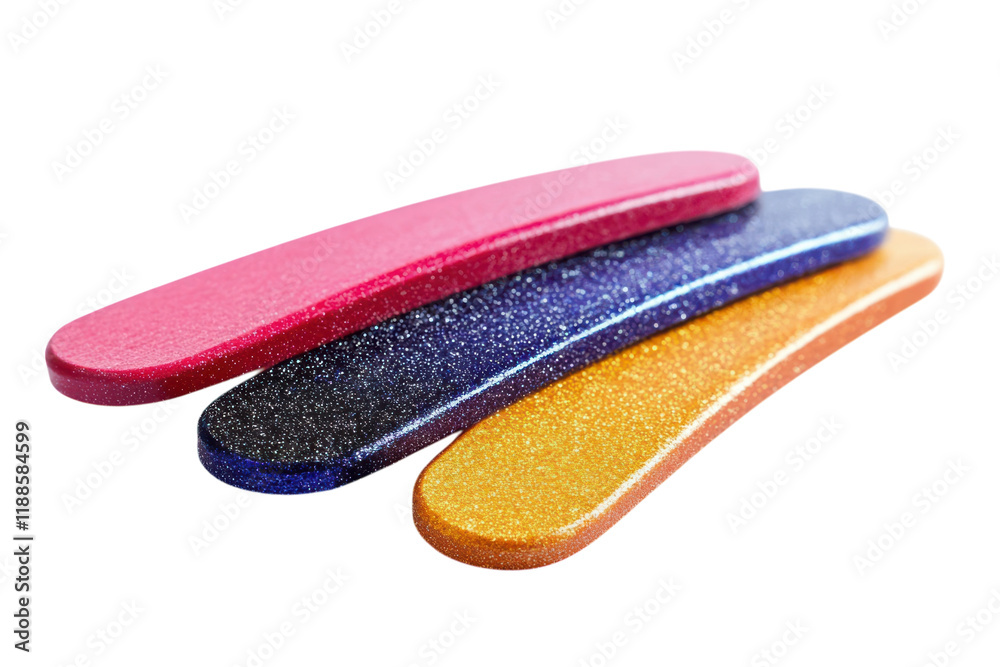 High-Quality Nail Files Isolated on transparent Background for Beauty and Salon Use High-Quality Nail Files Isolated on transparent Background for Beauty and Salon Use