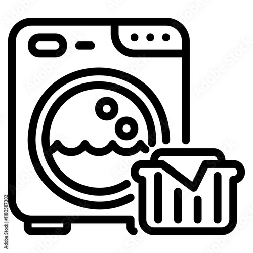 Laundry room icon