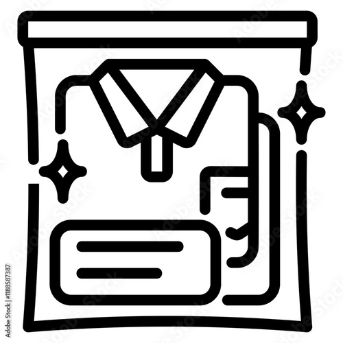 Plastic bag icon