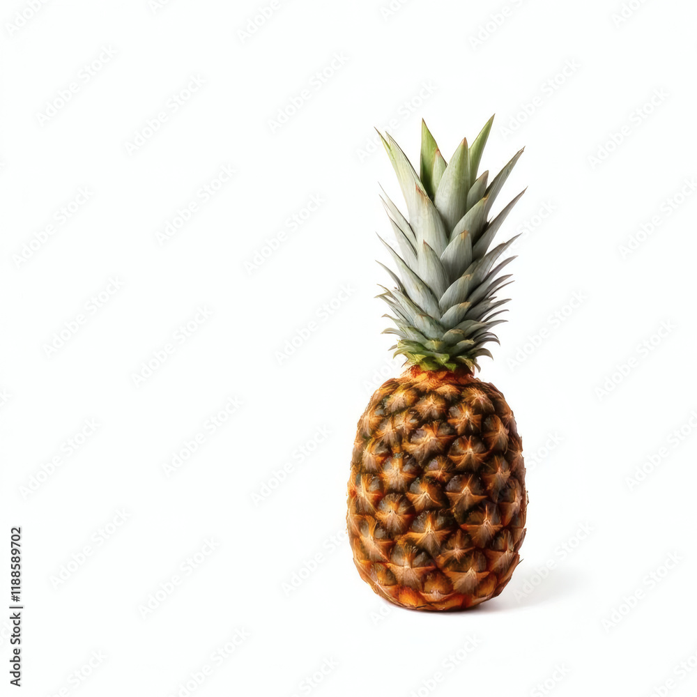 Pineapple isolated on white