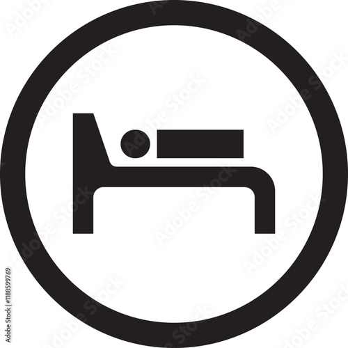 Rest Area Sign Symbol