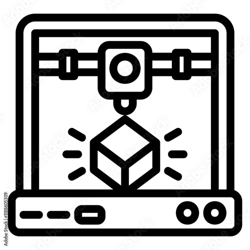 3d printer icon