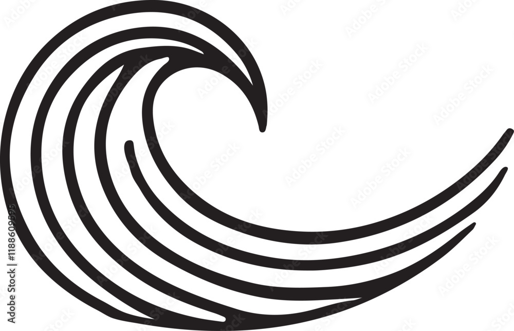 Dynamic water wave silhouette vector design, ideal for marine, aquatic, and nature-themed projects. Clean, scalable, and editable EPS file for versatile use. Dynamic water wave silhouette vector design, ideal for marine, aquatic, and nature-themed projects. Clean, scalable, and editable EPS file for versatile use.