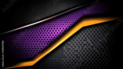 Wallpaper Mural Abstract design, dark colors, geometric shapes, modern background Torontodigital.ca