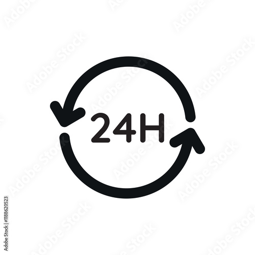 24h icon.