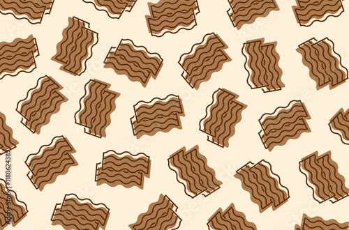 Bacon background.