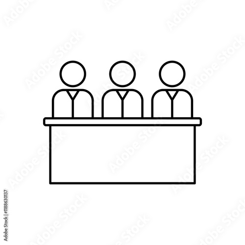 Board of directors icon.