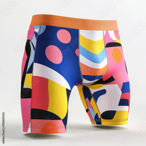 Kaleidoscopic Boxer Briefs: Vibrant Geometric Patterns Unfold style boxers fabric
