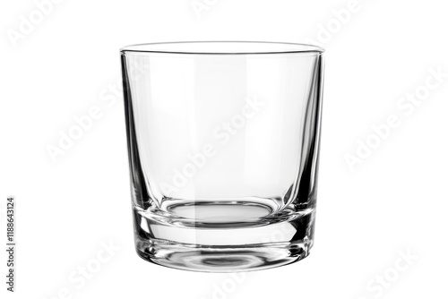 Wallpaper Mural Stylish Glass Tumbler Isolated on transparent Background for Use Torontodigital.ca