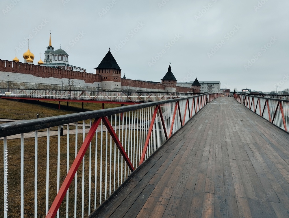 Obraz premium bridge over the river