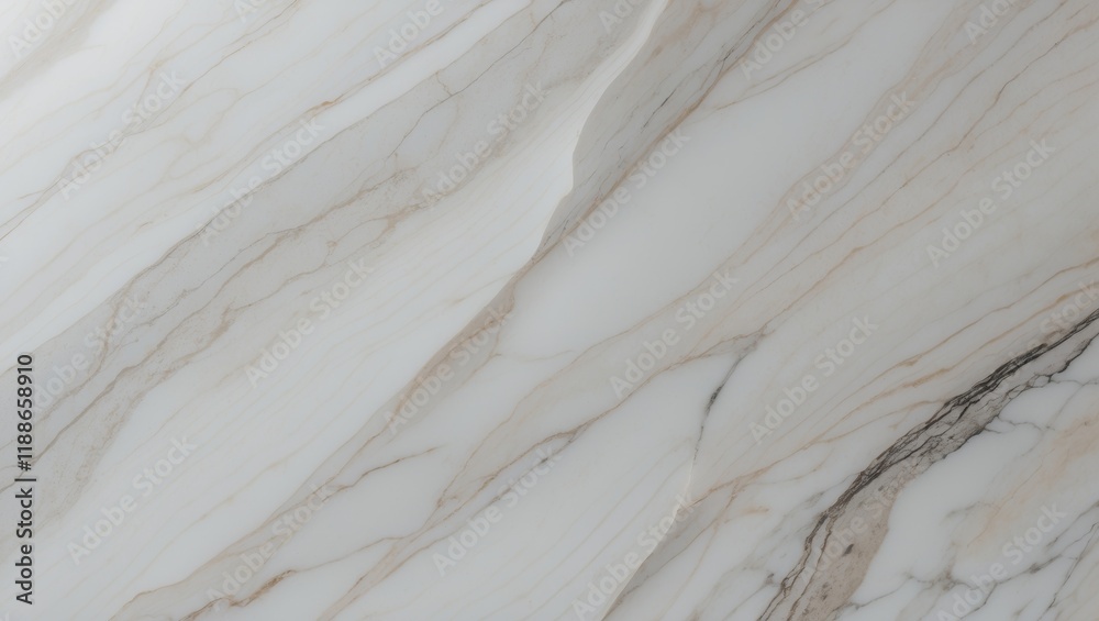 Obraz premium Elegant veining of pristine italian marble countertop