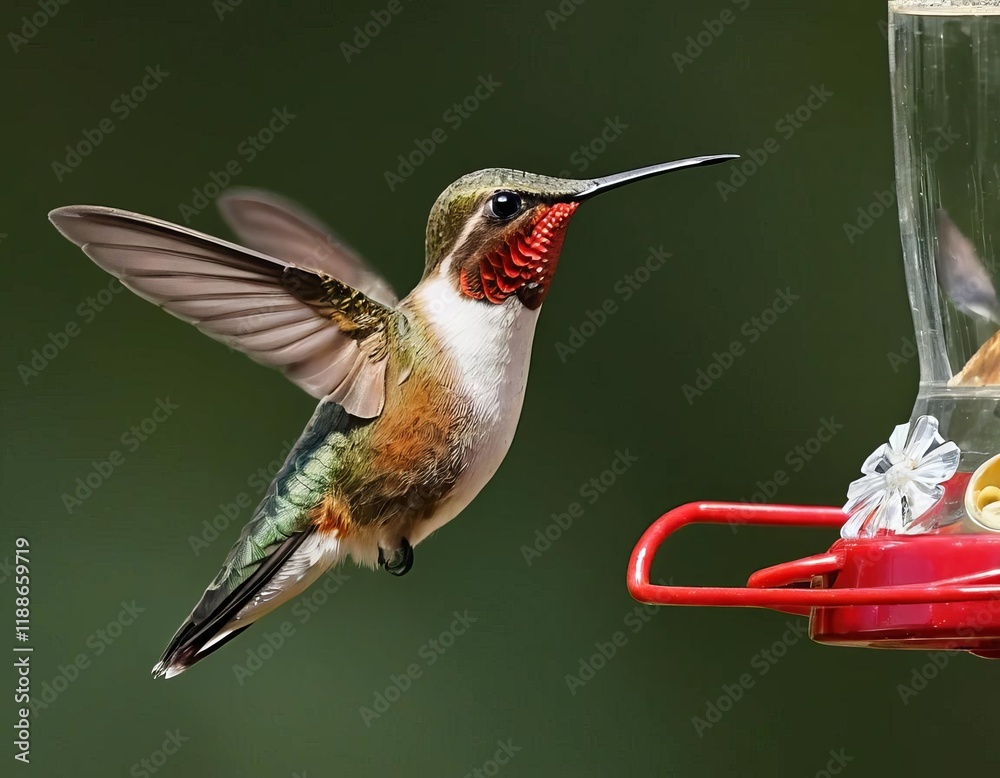 Obraz premium hummingbird in flight