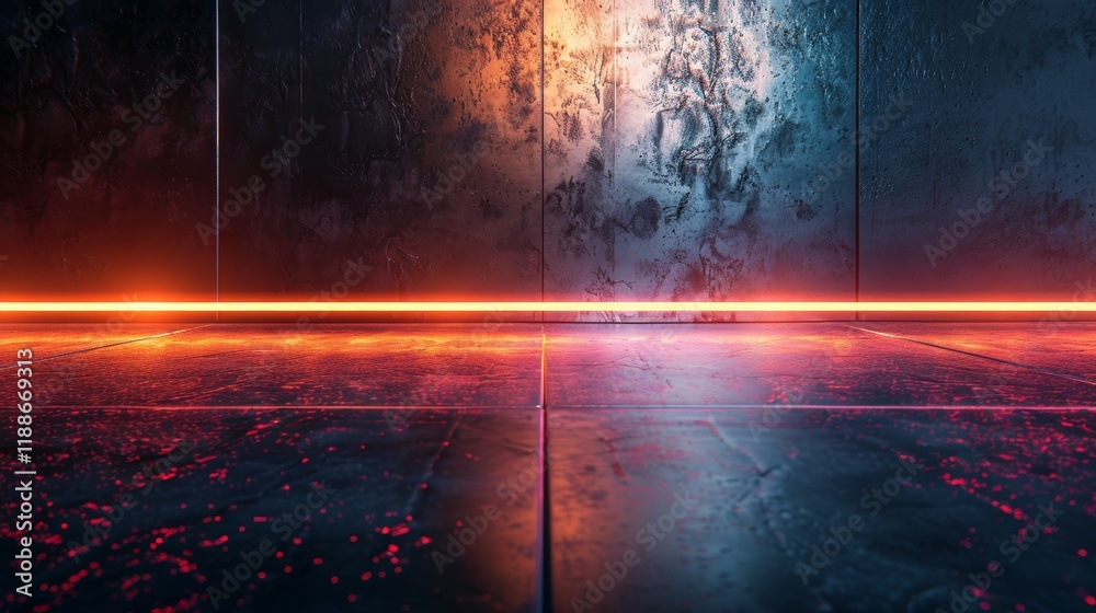 Fototapeta premium Abstract Neon Grunge Wallpaper