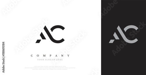 Initial AC Logo Design Vector 